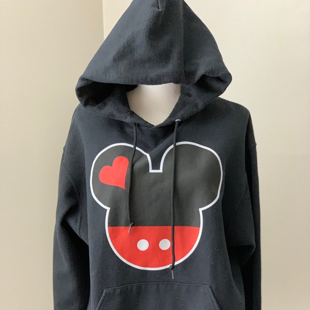 Black Mickey Mouse hoodie size L